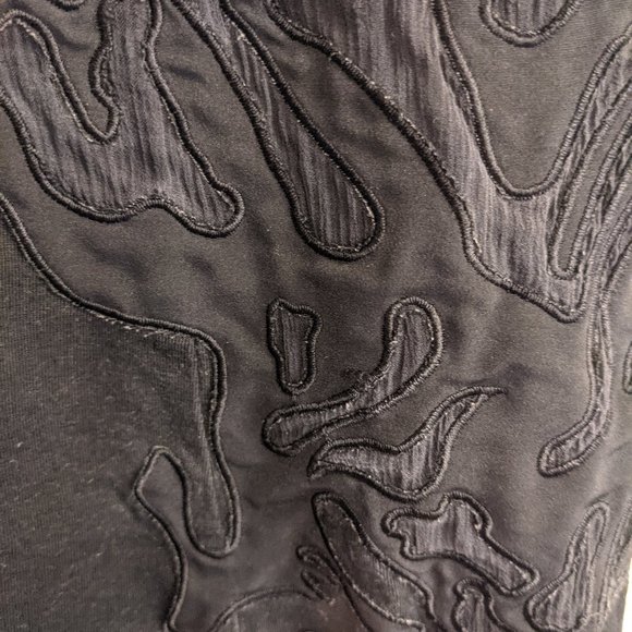 All Saints Black Embroidered Tank - Picture 2 of 4